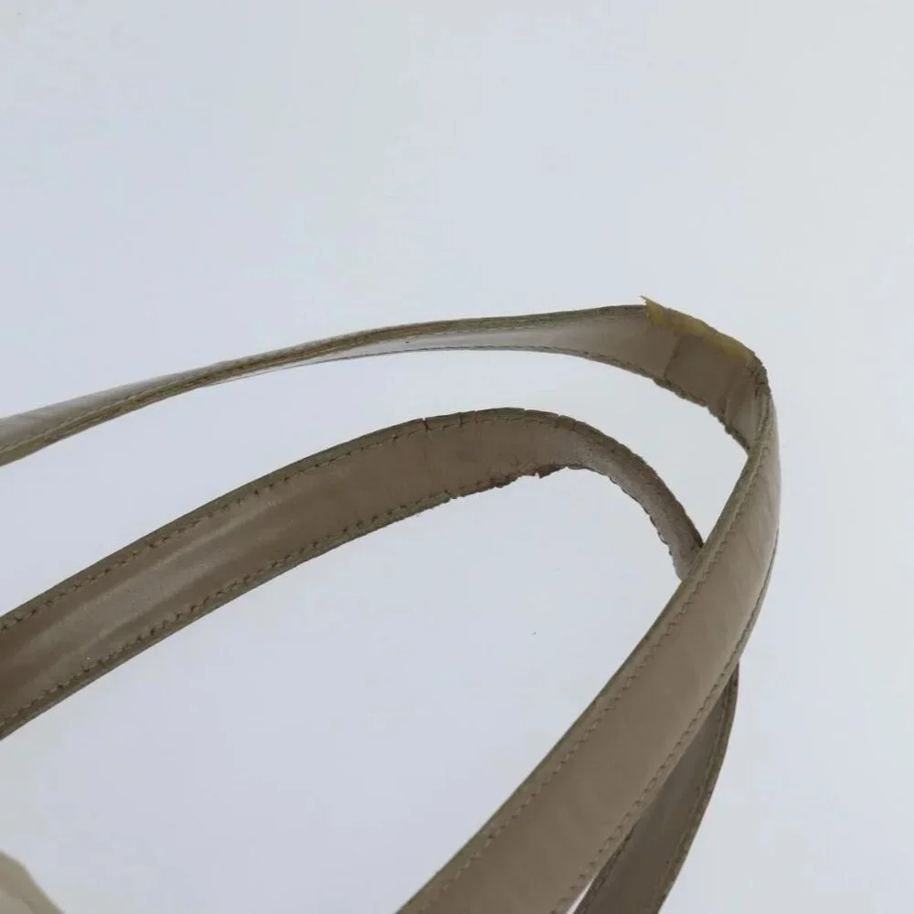 CHANEL New Travel Line Tote Bag Nylon Beige Gold CC - Picture 9 of 16